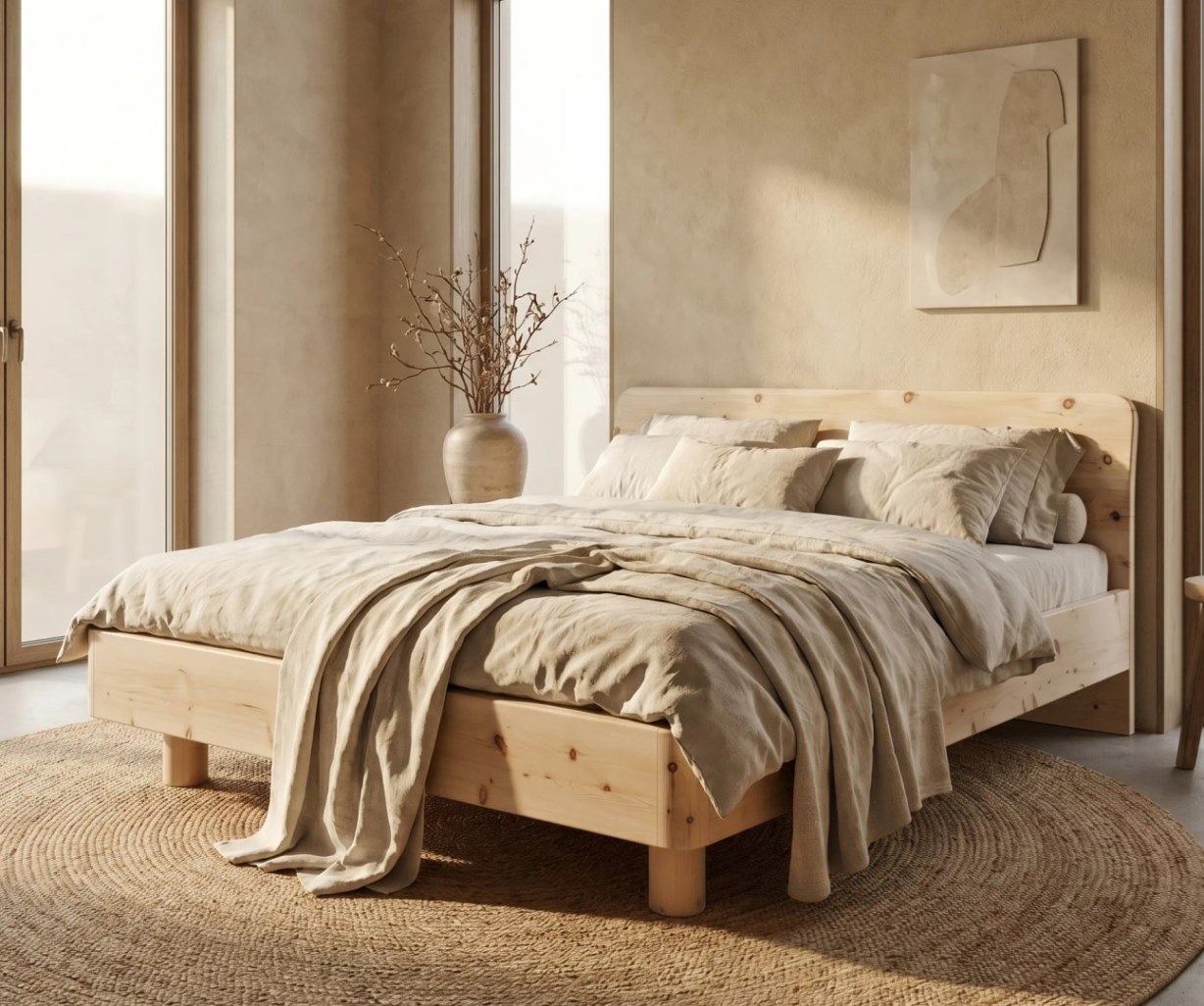 Bett Alissa Modell 5 aus Arve,